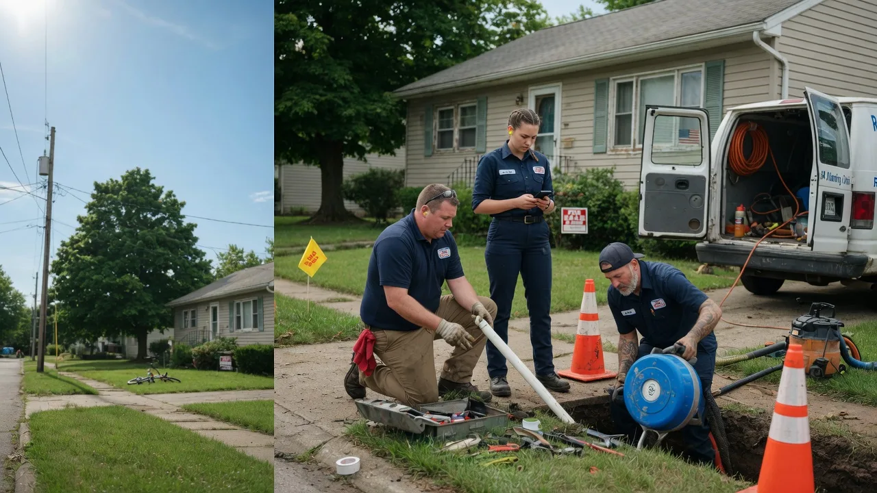 Sewer Line Repair in Trenton, IL near me